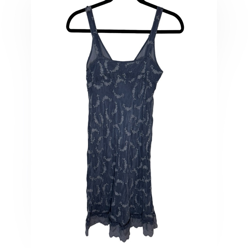 Johnny Was Eyelet Dress Size XS Grey - Picture 4 of 8